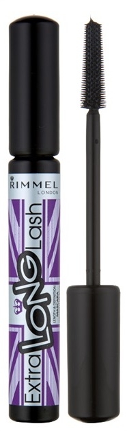Rimmel Extra Long Lash szempillaspirál a hosszabb és szétválasztott pillákért árnyalat 003 Extreme Black 8 ml