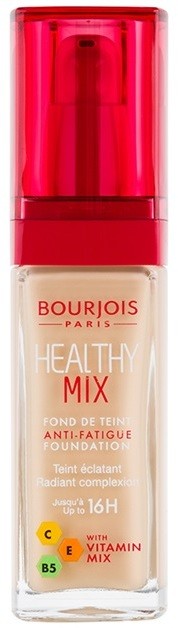 Bourjois Healthy Mix világosító hidratáló make-up 16 h árnyalat 52 Vanilla  30 ml