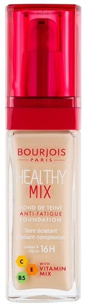 Bourjois Healthy Mix világosító hidratáló make-up 16 h árnyalat 51 Light vanilla  30 ml