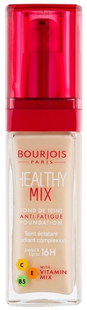 Bourjois Healthy Mix világosító hidratáló make-up 16 h árnyalat 51 Light vanilla  30 ml