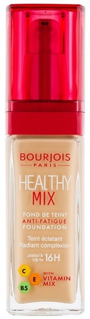 Bourjois Healthy Mix világosító hidratáló make-up 16 h árnyalat 53 Light beige  30 ml