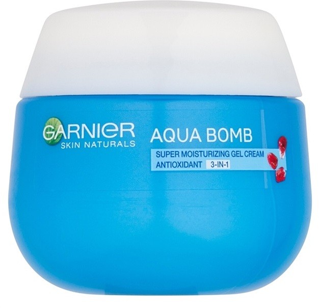 Garnier Skin Naturals Aqua Bomb hidratáló antioxidáló géles nappali krém 3 az 1-ben  50 ml