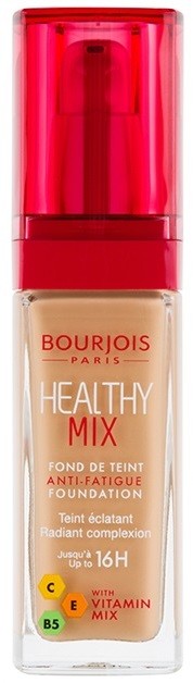 Bourjois Healthy Mix világosító hidratáló make-up 16 h árnyalat 56 Light bronze  30 ml