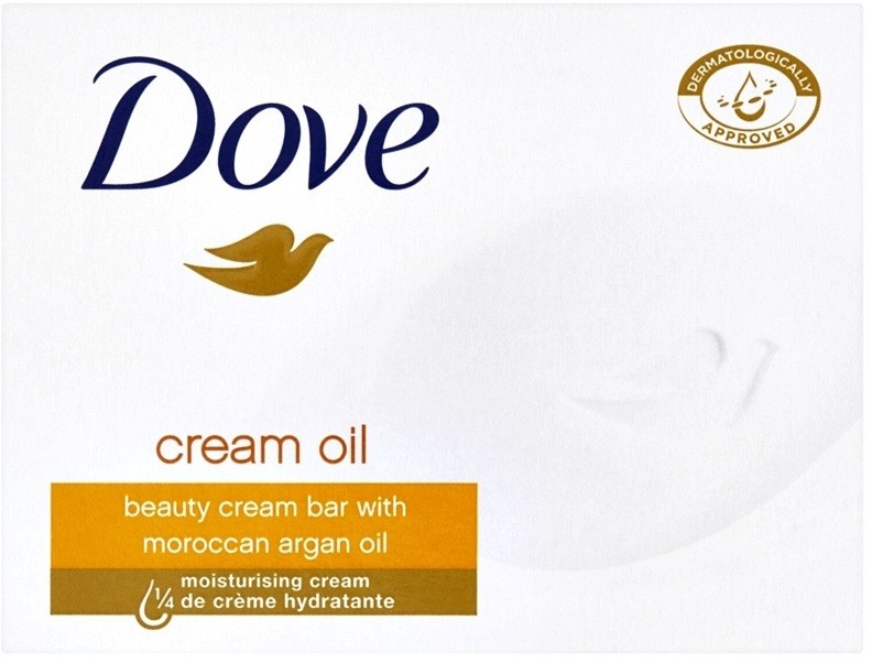 Dove Cream Oil parfümös szappan argánolajjal  100 g