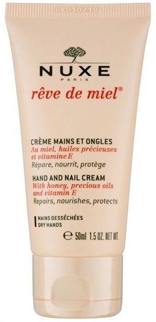 Nuxe Rêve de Miel kéz- és körömápoló krém száraz bőrre Honey, Precious Oils and Vitamin E  50 ml
