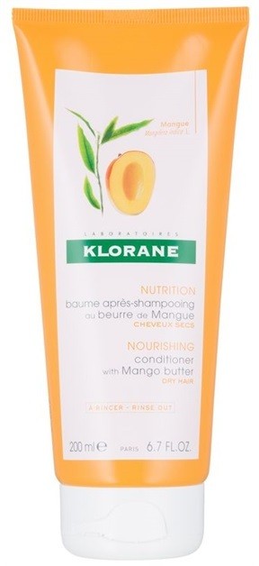 Klorane Mango tápláló kondicionáló száraz hajra  200 ml