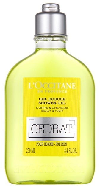 L'Occitane Cedrat tusfürdő gél testre és hajra  250 ml