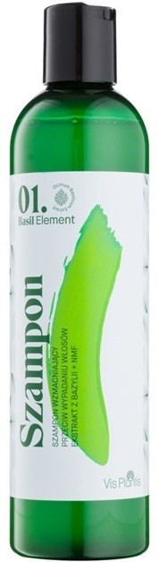 Vis Plantis Basil Element erősítő sampon hajhullás ellen  300 ml