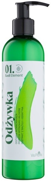 Vis Plantis Basil Element erősítő kondicionáló hajhullás ellen  300 ml