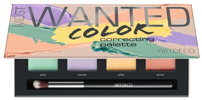 Artdeco Cover & Correct Most Wanted korrektor paletta a bőr tökéletlenségei ellen árnyalat 59023.1  4 x 1.6 g