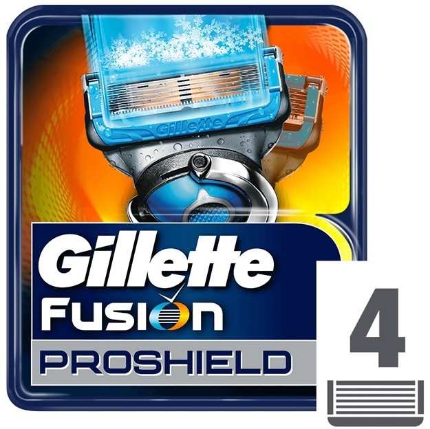 Gillette Fusion Proshield Chill tartalék pengék  4 db