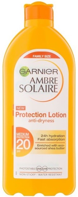 Garnier Ambre Solaire Napfény elleni védelem SPF 20  400 ml