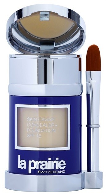 La Prairie Skin Caviar Collection folyékony make-up árnyalat Peche (SPF 15) 30 ml