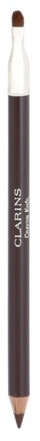 Clarins Eye Make-Up Crayon Khôl szemceruza ecsettel árnyalat 02 Intense Brown 1,05 g