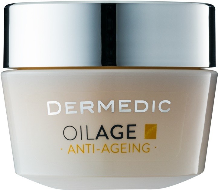 Dermedic Oilage regeneráló éjszakai arcmaszk a bőr sűrűségének helyreállításához  50 g