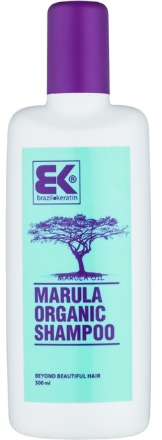 Brazil Keratin Marula Organic sampon keratinnal és marula olajjal  300 ml