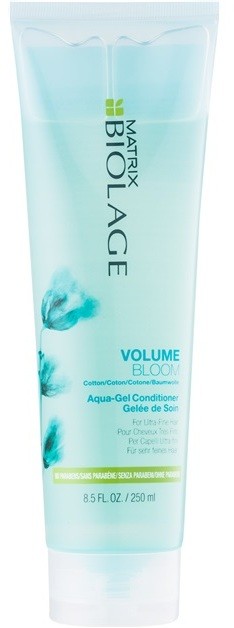 Matrix Biolage Volume Bloom Aqua-Gel balzsam az extra gyengéd hajra parabénmentes  250 ml