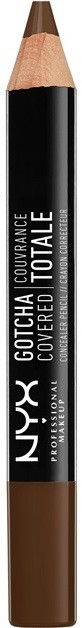 NYX Professional Makeup Gotcha Covered korrektor ceruzában árnyalat 20 Deep Espresso 1,4 g