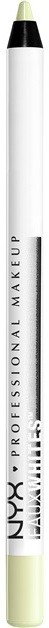 NYX Professional Makeup Faux Whites™ bőrélénkítő ceruza szemre 06 Honeydew 1,3 g