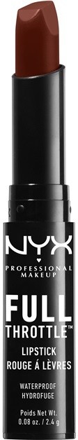 NYX Professional Makeup Full Throttle rúzs árnyalat 11 Loaded 2,4 g