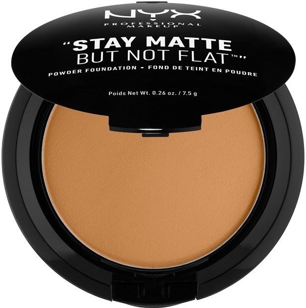 NYX Professional Makeup HD Studio kompakt púderes make-up matt hatásért árnyalat 18.3 Deep Golden 7,5 g