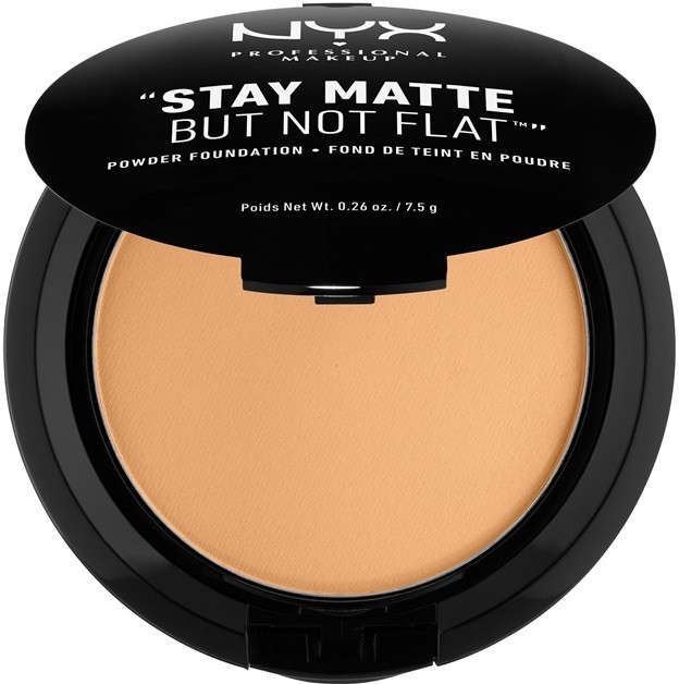 NYX Professional Makeup HD Studio kompakt púderes make-up matt hatásért árnyalat 07.5 Fresh Beige 7,5 g