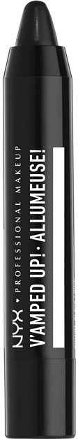 NYX Professional Makeup V'amped Up! kontúrozó szájceruza árnyalat 01 Black 3,5 g