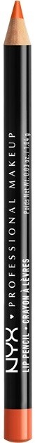 NYX Professional Makeup Slim Lip Pencil szájceruza árnyalat Orange 1 g