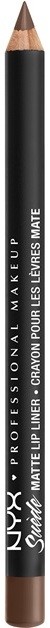 NYX Professional Makeup Suede Matte Lip Liner szájceruza matt hatással árnyalat Maison 1 g