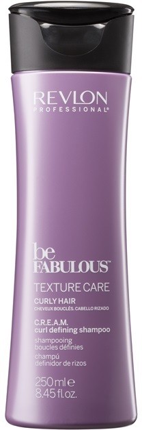 Revlon Professional Be Fabulous Texture Care hidratáló sampon a hajhullámok modellezéséhez   250 ml