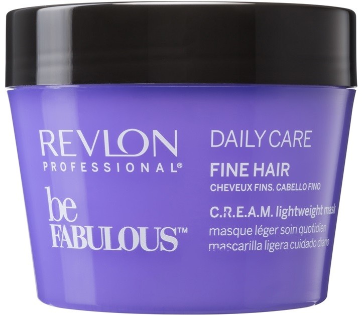 Revlon Professional Be Fabulous Daily Care regeneráló és hidratáló maszk a finom hajért  200 ml