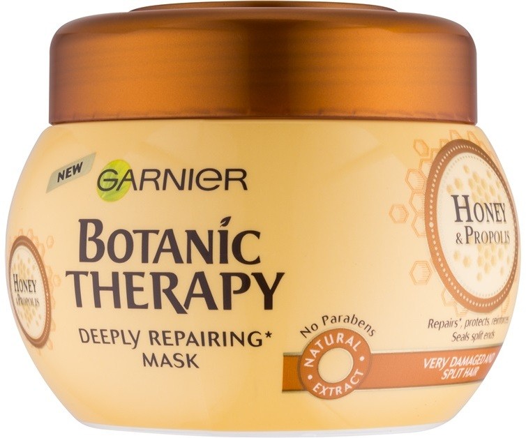 Garnier Botanic Therapy Honey megújító maszk a károsult hajra  300 ml