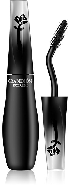 Lancôme Grandiôse Extreme dúsító, hosszabbító szempillaspirál, mely szétválasztja a pillákat árnyalat 01 Noir Extreme 10 g