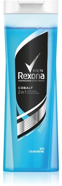 Rexona Cobalt tusfürdő gél és sampon 2 in 1  250 ml