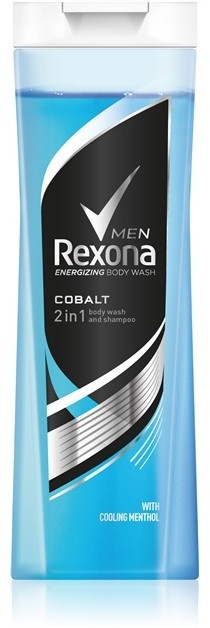 Rexona Cobalt tusfürdő gél és sampon 2 in 1  400 ml