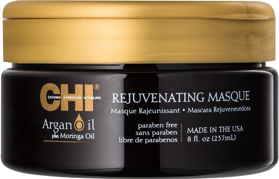 CHI Argan Oil tápláló maszk száraz és sérült hajra  237 ml