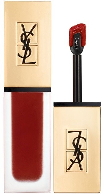 Yves Saint Laurent Tatouage Couture ultra mattító folyékony ajakrúzs árnyalat 08 Black Red Code - Deep Burgundy 6 ml