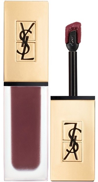 Yves Saint Laurent Tatouage Couture ultra mattító folyékony ajakrúzs árnyalat 15 Violet Conviction - Deep Blackberry 6 ml