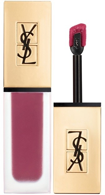 Yves Saint Laurent Tatouage Couture ultra mattító folyékony ajakrúzs árnyalat 05 Rosewood Gang - Deep Mauve Pink 6 ml