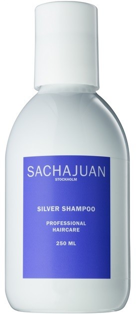 Sachajuan Cleanse and Care Silver sampon a sárga tónusok neutralizálására  250 ml