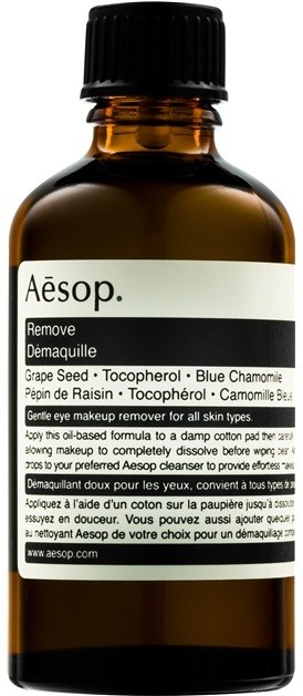 Aésop Skin Eye Make-up Remover  nyugtató sminklemosó olaj szemre  60 ml