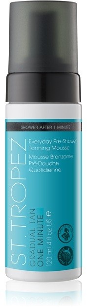 St.Tropez Gradual Tan One Minute önbarnító fürdőhab a fokozatos barnulásért  120 ml