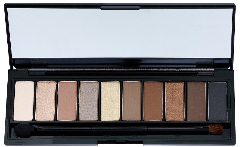 L’Oréal Paris Color Riche La Palette Nude szemhéjfesték paletták tükörrel és aplikátorral árnyalat 02 Beige 7 g