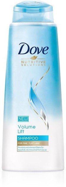 Dove Nutritive Solutions Volume Lift tömegnövelő sampon a selymes hajért  400 ml