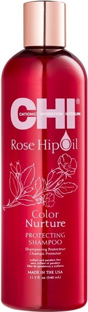 CHI Rose Hip Oil kondicionáló festett hajra szulfátmentes és parabénmentes   ml