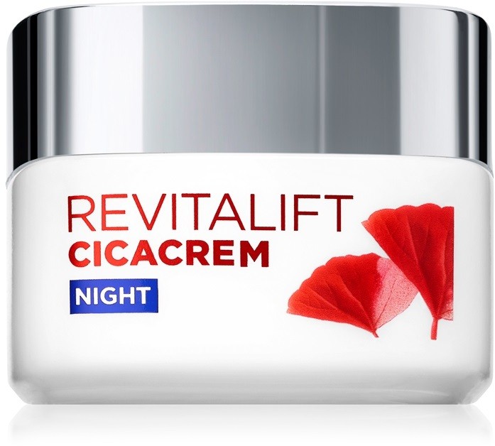 L’Oréal Paris Revitalift Cica Cream éjszakai krém a ráncok ellen  50 ml