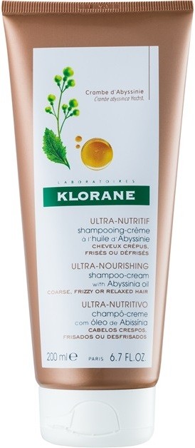 Klorane Crambe d'Abyssinie hidratáló sampon  200 ml