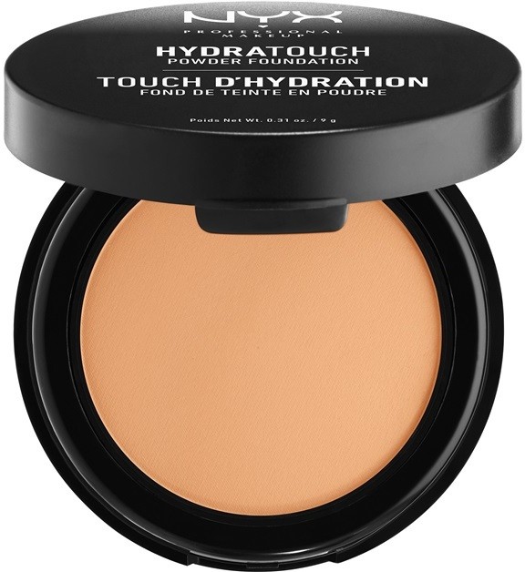 NYX Professional Makeup Hydra Touch kompakt púderes make-up árnyalat 11 Honey 9 g