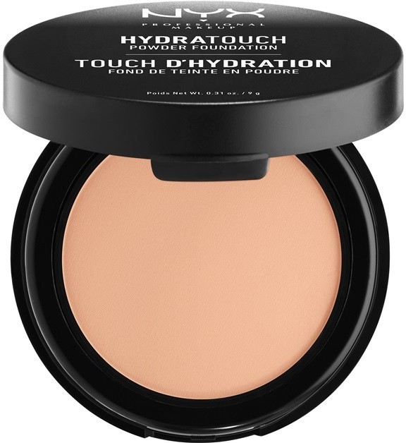 NYX Professional Makeup Hydra Touch kompakt púderes make-up árnyalat 06 Tan 9 g