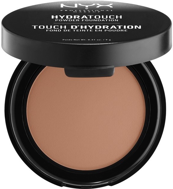 NYX Professional Makeup Hydra Touch kompakt púderes make-up árnyalat 15 Cocoa 9 g